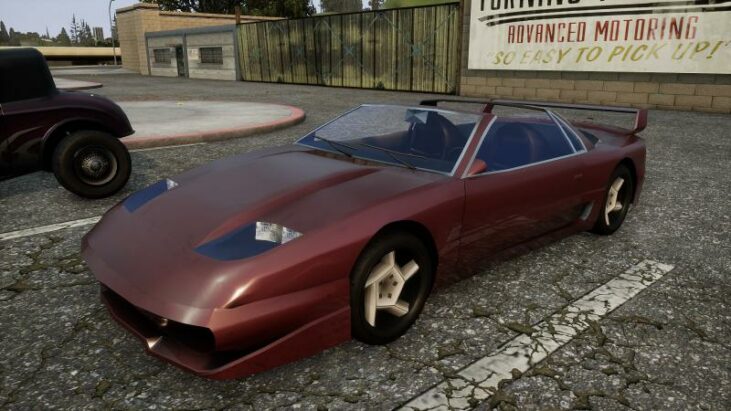 Ретекстур оригинального транспорта в HD скачать дл GTA San Andreas: The Definitive Edition